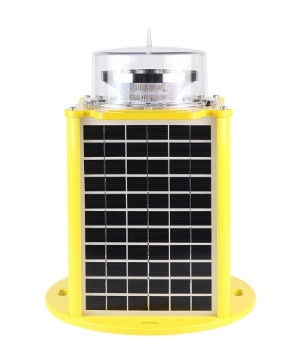 Portable Type A 16.5V 20km 20W Solar Obstruction Warning Light