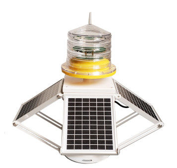 Marine 1-6NM 14AH Solar Buoy Light Mono Crystalline Silicon