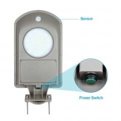 Integrated 5W 500lm Garden Solar Powered Motion Lights