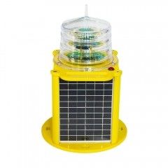 15W Remote Monitoring IP68 6NM Solar Powered Marine Lights