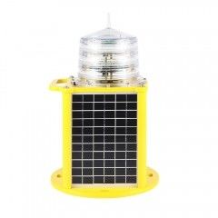 15W Remote Monitoring IP68 6NM Solar Powered Marine Lights