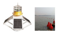 IR Programmable IEC Solar Powered Navigation Lights White Flashing