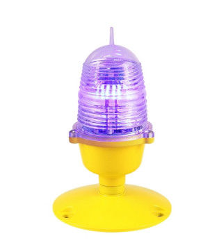 Blue Color Heliport Elevated Taxiway Edge Light