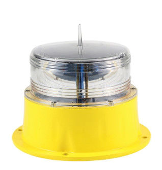 5NM Solar Powered 2.5W 8V Flashing Marine Beacon Light