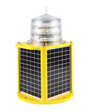 15W Remote Monitoring IP68 6NM Solar Powered Marine Lights