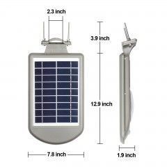 Battery 7.4V 4Ah PIR Sensor 10m Solar Powered Garden Lights