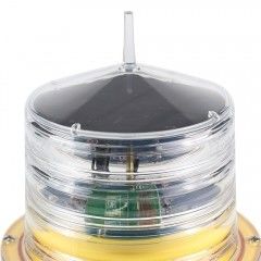 Shock Resistance 10CD Solar Helipad Elevated Taxiway Edge Light