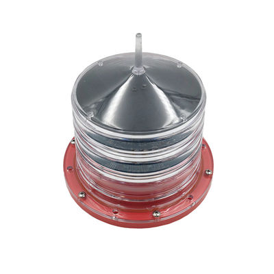 Anti Wind Solar Panel Aviation Obstruction Light 1-4NM